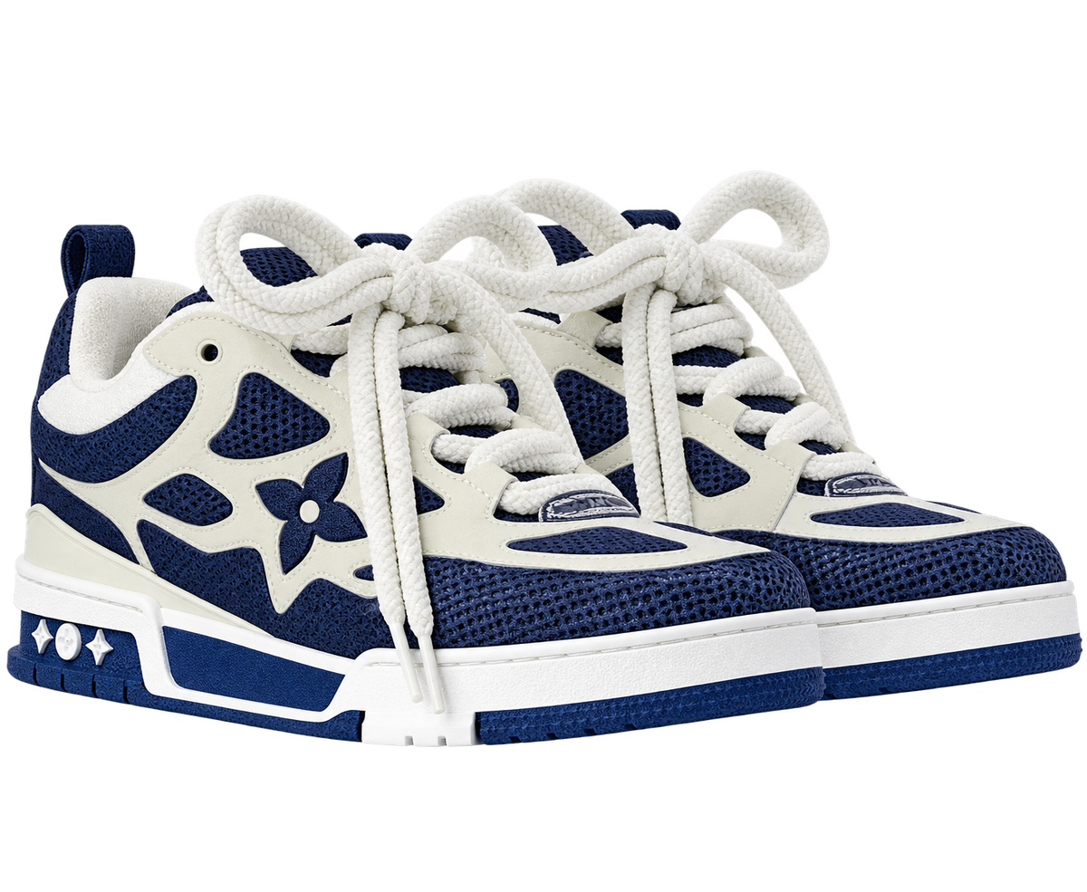 LV Skates Blue & White