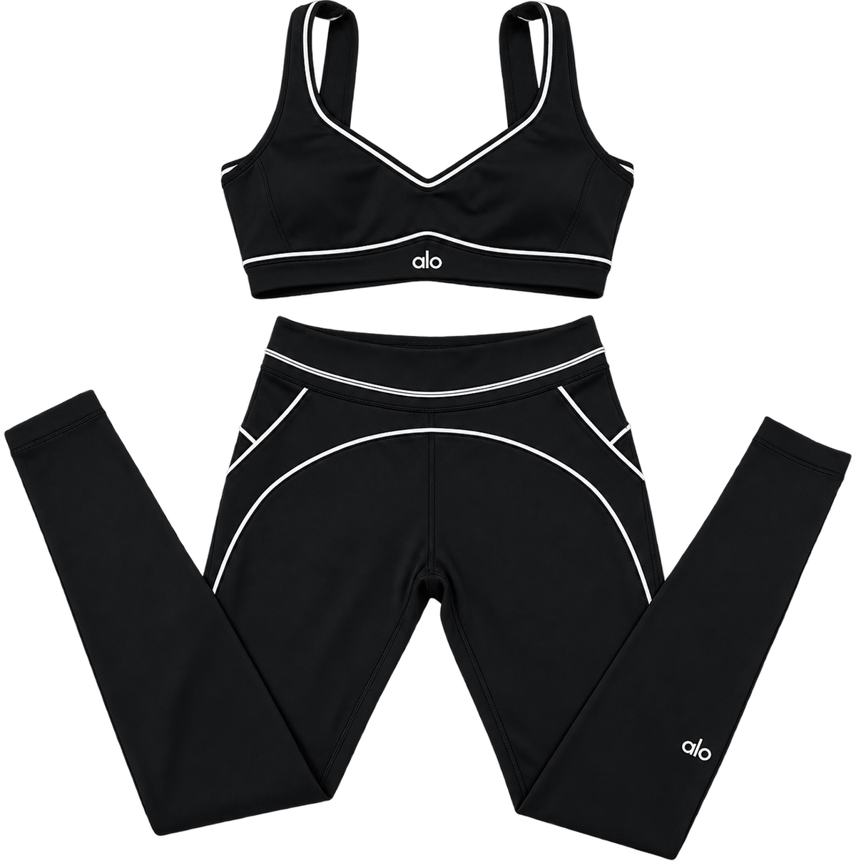 Alo Yoga 2-Piece Set Black