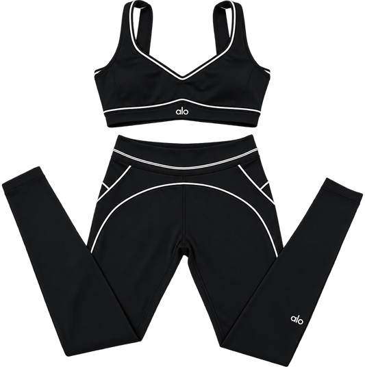 Alo Yoga 2-Piece Set Black